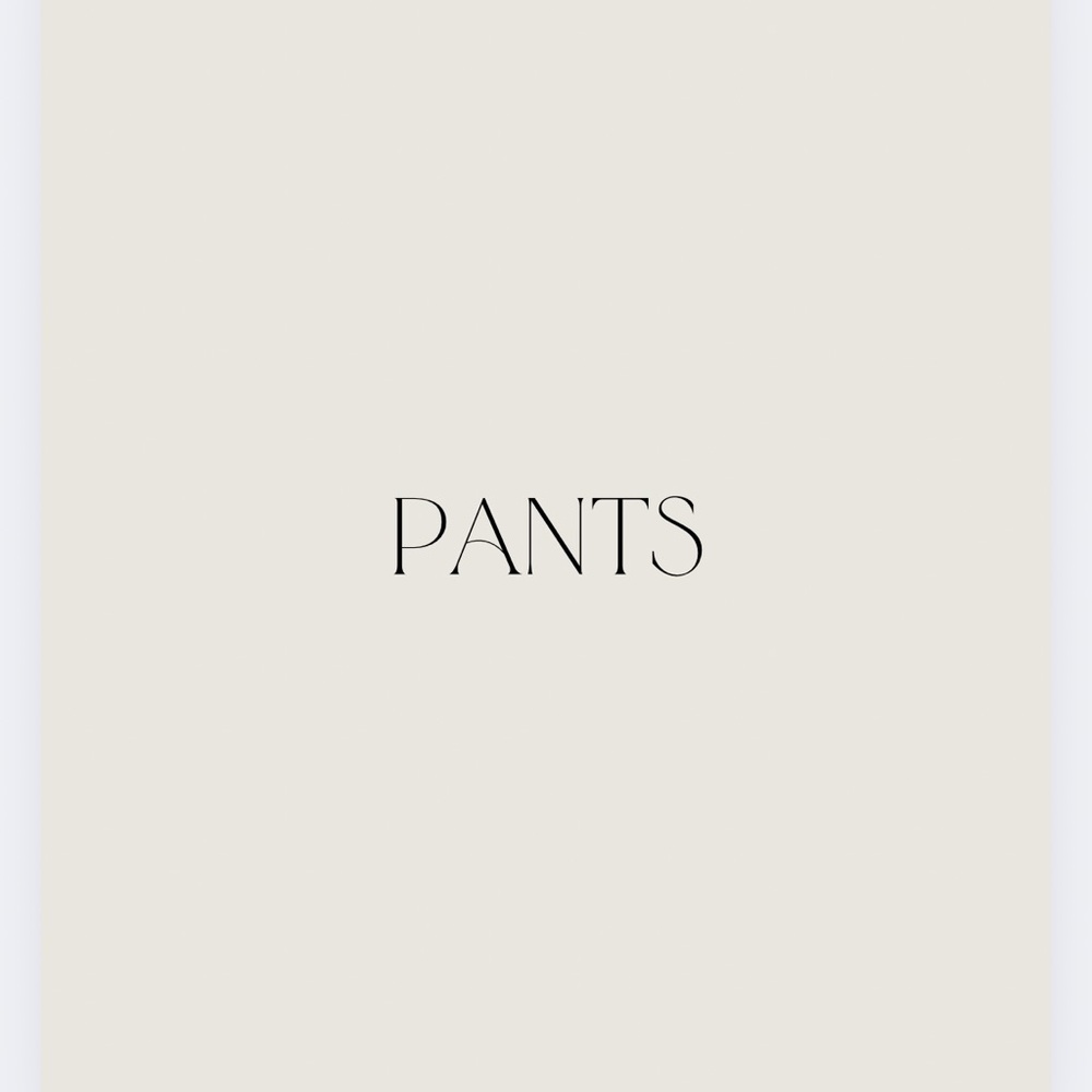 Pants and Jeans
